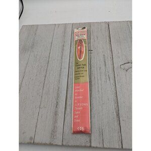 Vintage J&P Coats Neck Opening Metal Zipper 20" Tango 135-C Orange